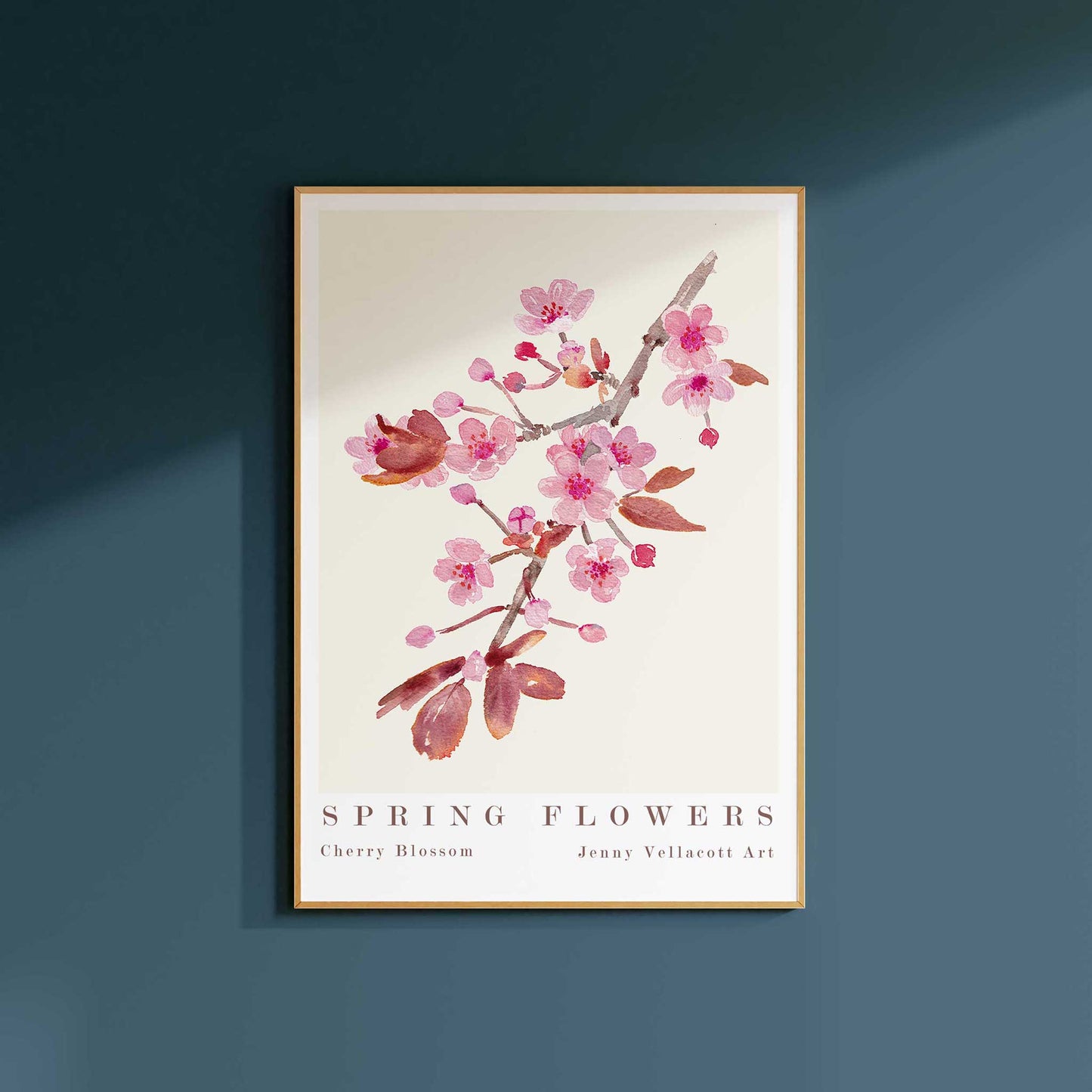 Cherry Blossom Spring Flowers Art Print