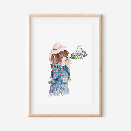 Mother and Child Art Print