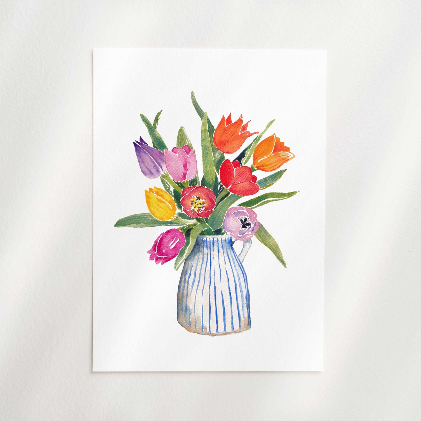 Tulip Flower Art Print